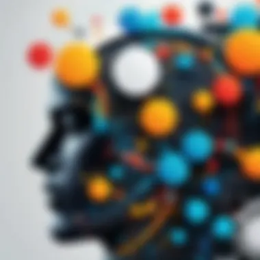 Abstract representation of creative thinking