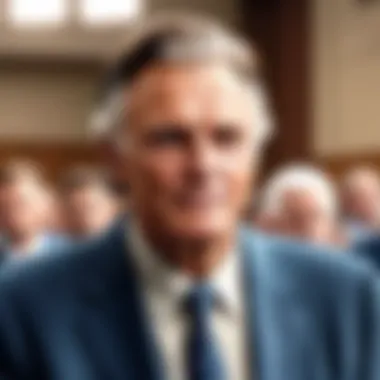 Young Billy Graham at a Revival Meeting Young Billy Graham at a revival meeting