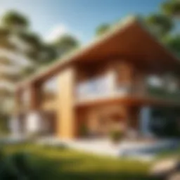 Sustainable construction materials used in eco homes