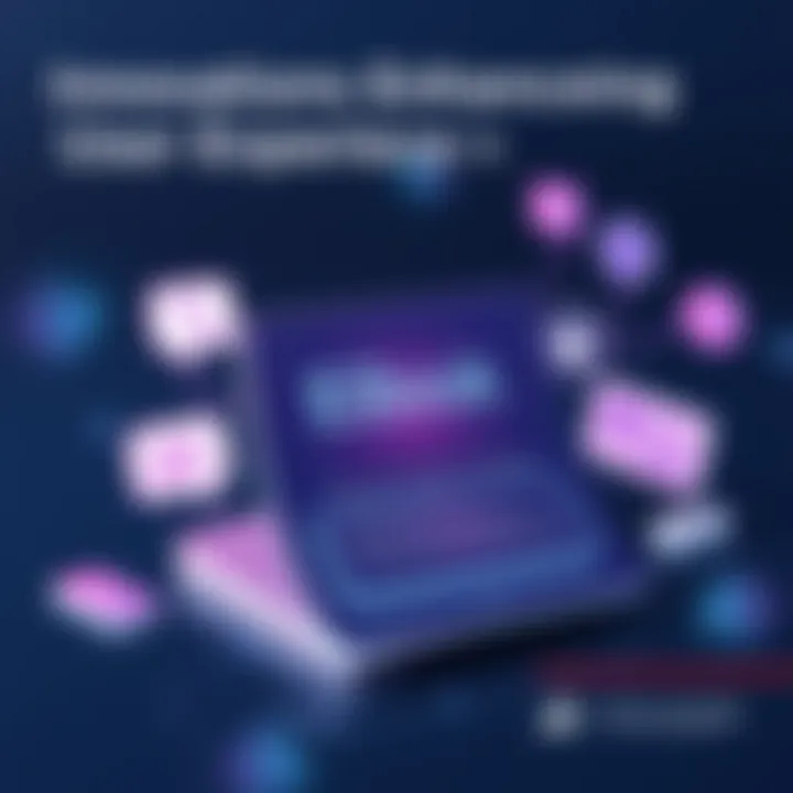 Visual representation of user experience innovations in eBooks