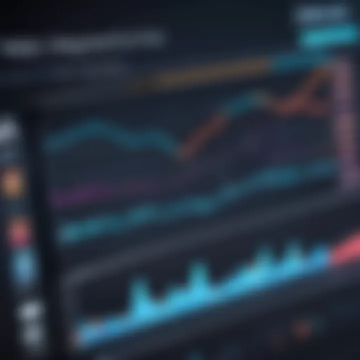 An engaging graph illustrating audience engagement metrics over time.