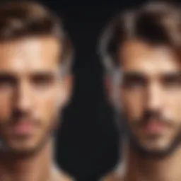 A symbolic representation of the duality of narcissism