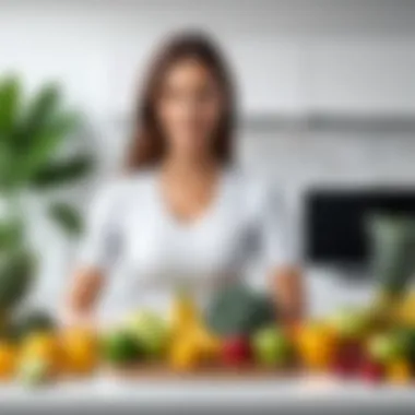 Embracing a Healthy Lifestyle A serene environment promoting wellness and healthy living