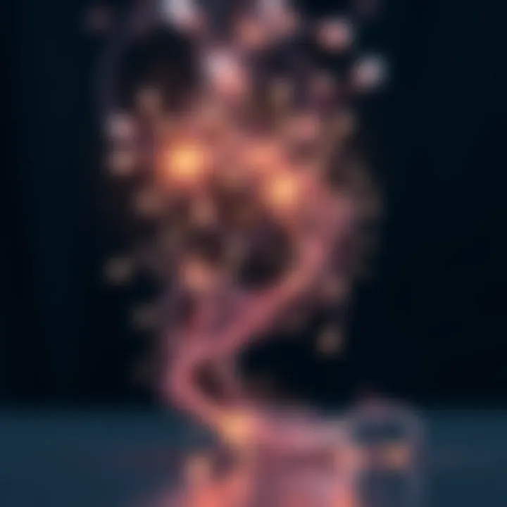 The Essence of Kindness An abstract representation of kindness as a force in society.