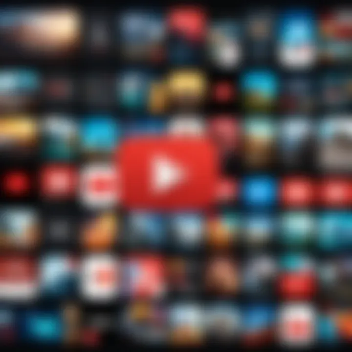 Visual representation of user experience on YouTube Mix