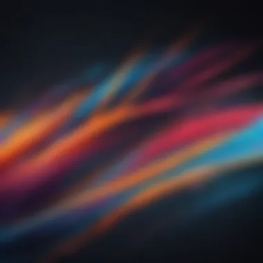 Energizing Abstract Brush Strokes Abstract brush strokes in motion