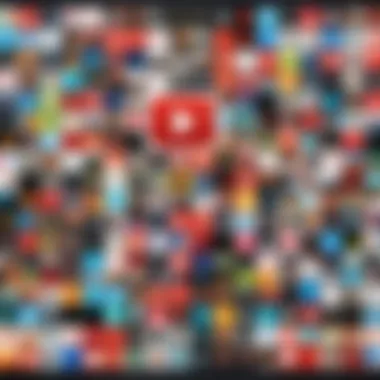 Diverse Formats in YouTube Comedy A visual representation of various comedy formats on YouTube